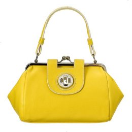 Yellow handbag